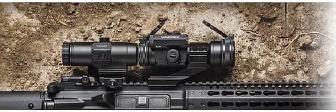 Alt view image 4 of 18 - Vortex VMX-3T Magnifier w/ Built in Flip Mount