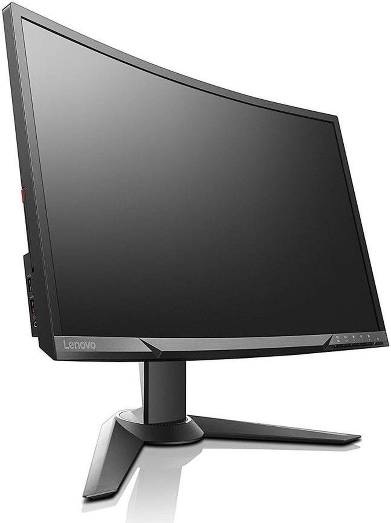 Alt view image 2 of 11 - Lenovo Y27G 65BEGCC1US 27" Curved Gaming WLED Monitor, 144Hz Extreme R1800 Panel, 1920x1080, NVIDIA G-SYNC, Tilt, Swivel, HDMI, Display Port, USB 3.0 with BC 1.2