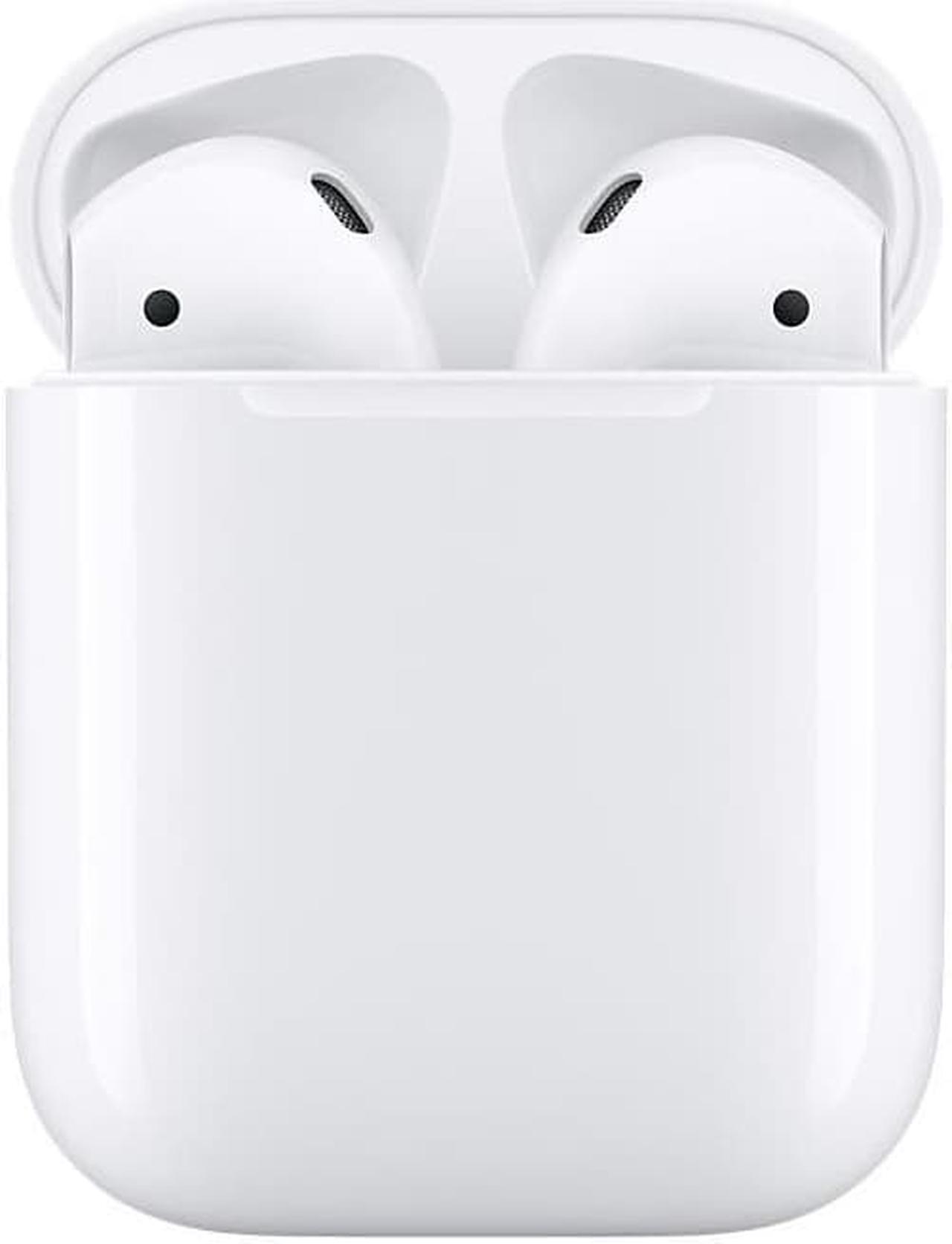 Alt view image 4 of 13 - Apple MMEF2 AirPods Wireless Bluetooth Headphones