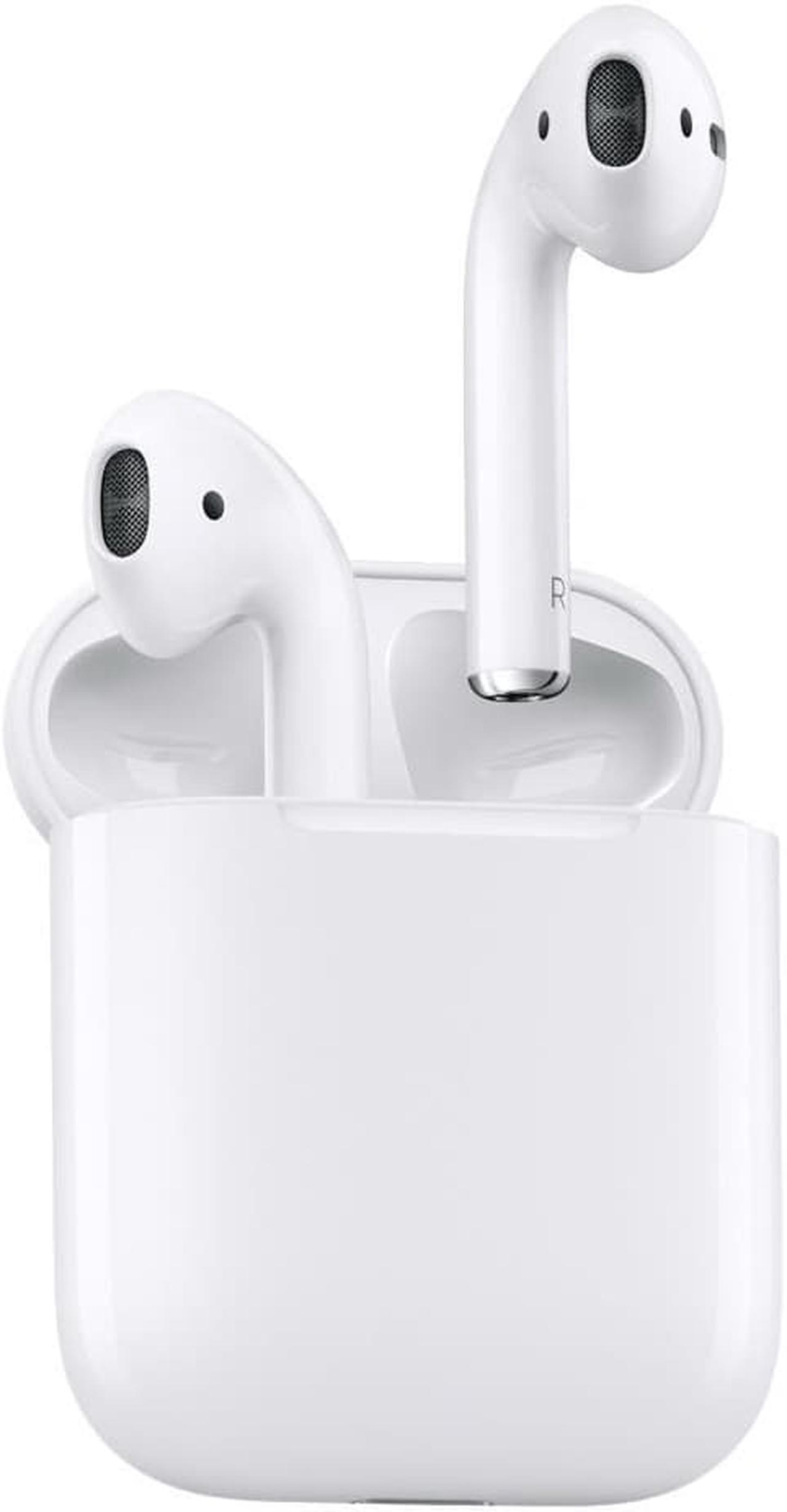 Alt view image 7 of 13 - Apple MMEF2 AirPods Wireless Bluetooth Headphones