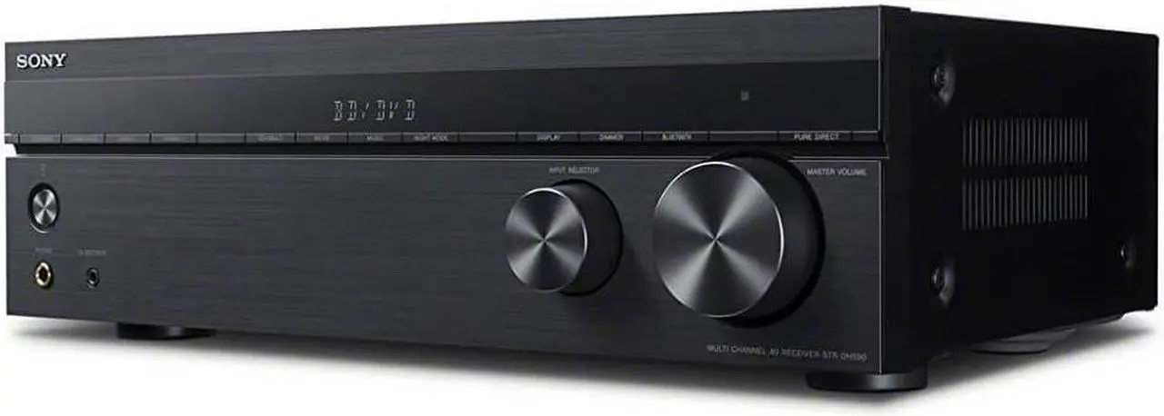 Alt view image 10 of 20 - Sony STRDH590 5.2 Channel Surround Sound Home Theater Receiver: 4K HDR AV Receiver with Bluetooth,Black
