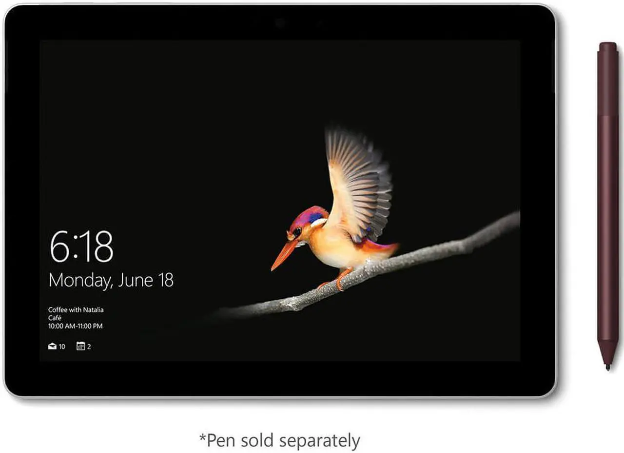 Alt view image 15 of 20 - Microsoft Surface Go MHN-00001 Intel Pentium 4415Y 1.60 GHz 4 GB Memory 64 GB eMMC Intel HD Graphics 615 10.0" Touchscreen 1800 x 1200 Detachable 2-in-1 Laptop Windows 10 S