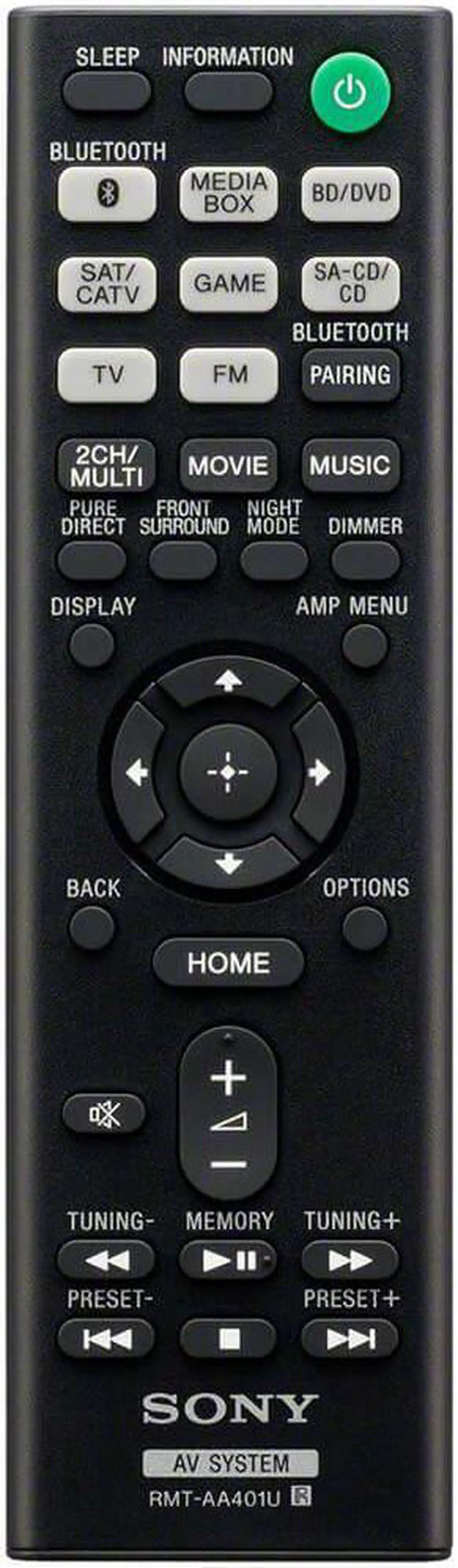 Alt view image 15 of 20 - Sony STRDH590 5.2 Channel Surround Sound Home Theater Receiver: 4K HDR AV Receiver with Bluetooth,Black