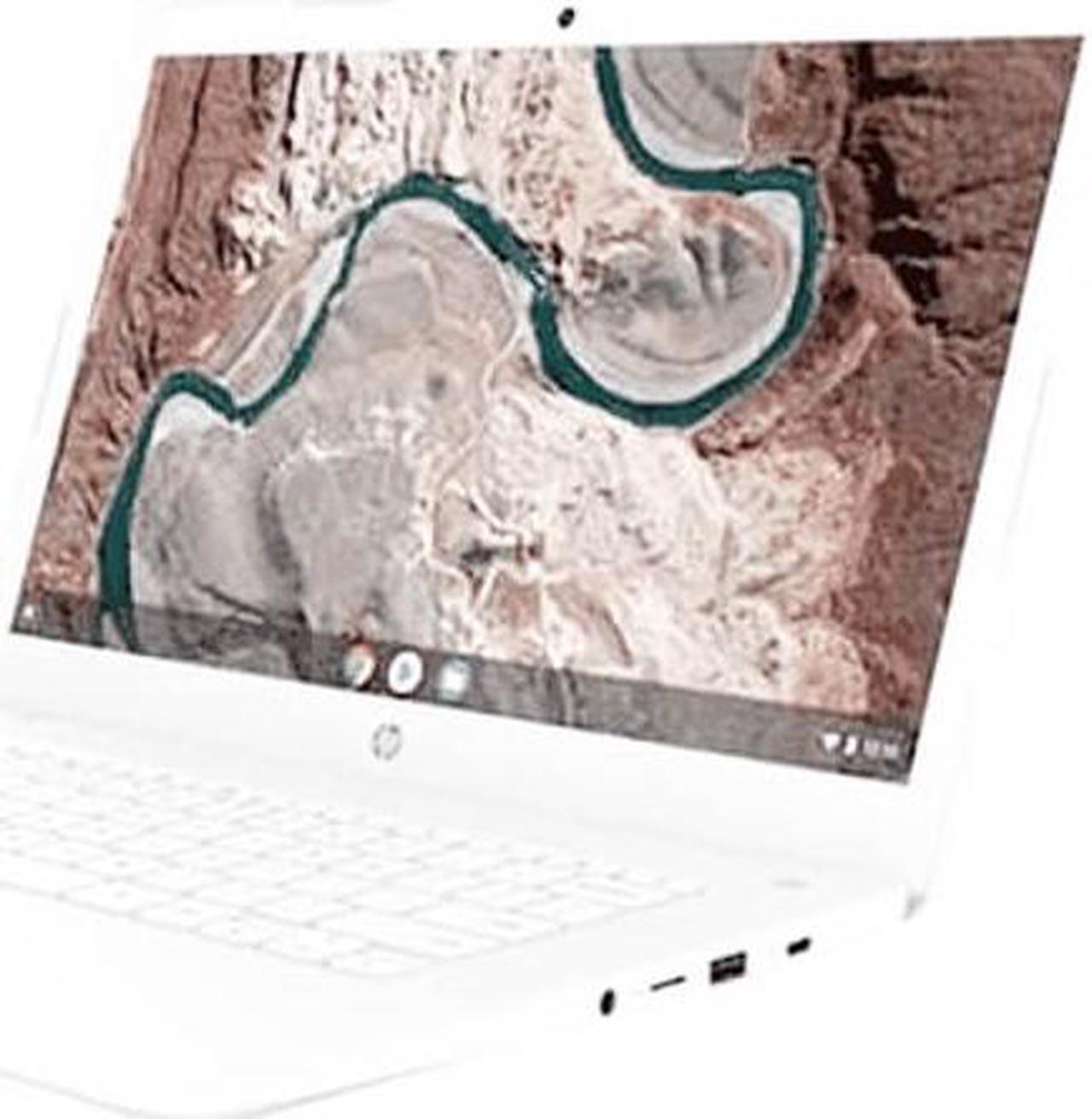 Alt view image 8 of 18 - HP Chromebook AMD A4-9120 4GB Memory 32 GB eMMC SSD 14.0" Non-Touch Screen Chrome OS 14-db0030nr