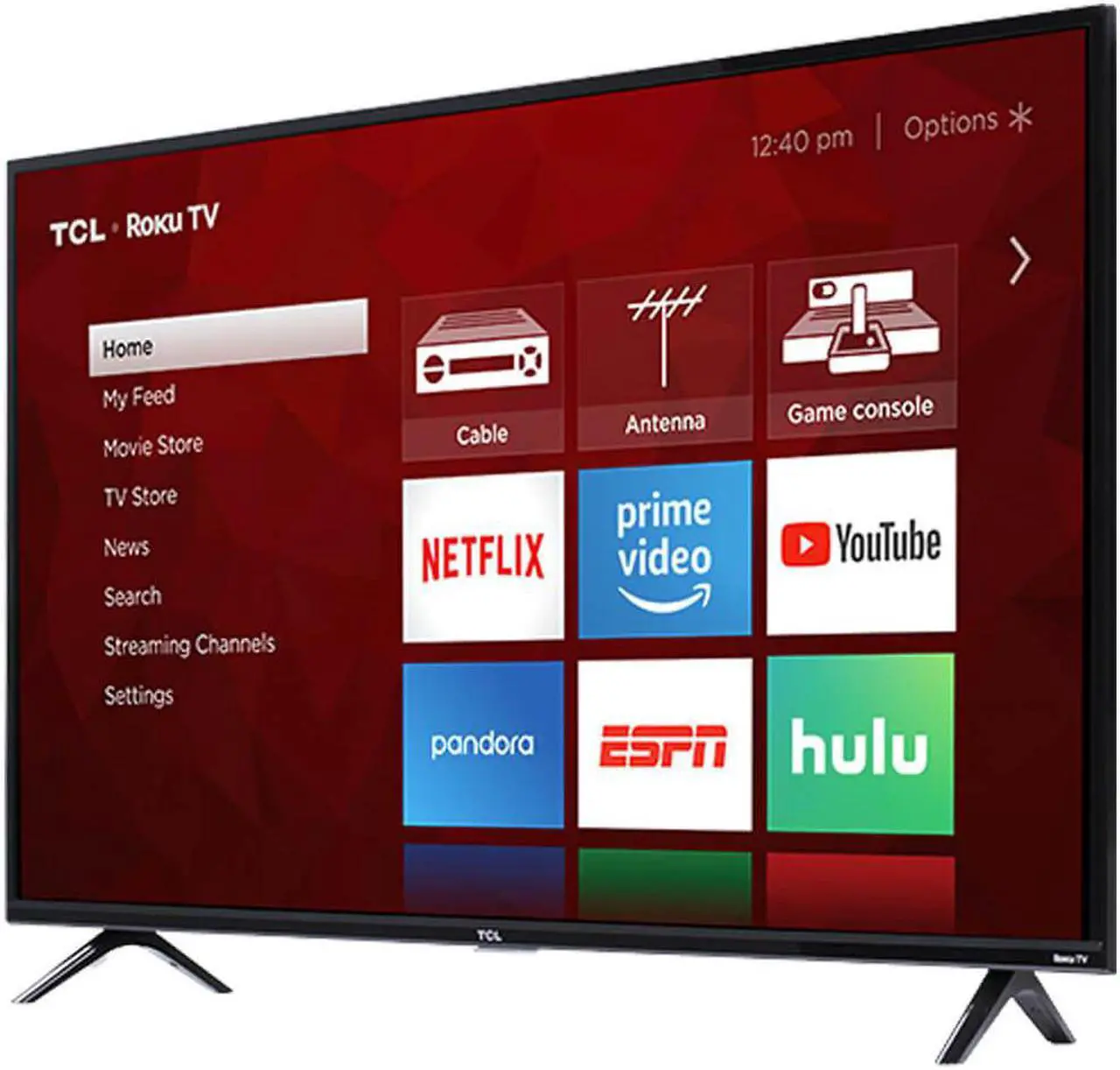 Alt view image 2 of 11 - TCL 55" Class 4-Series 4K UHD HDR LED Smart Roku TV - 55S435