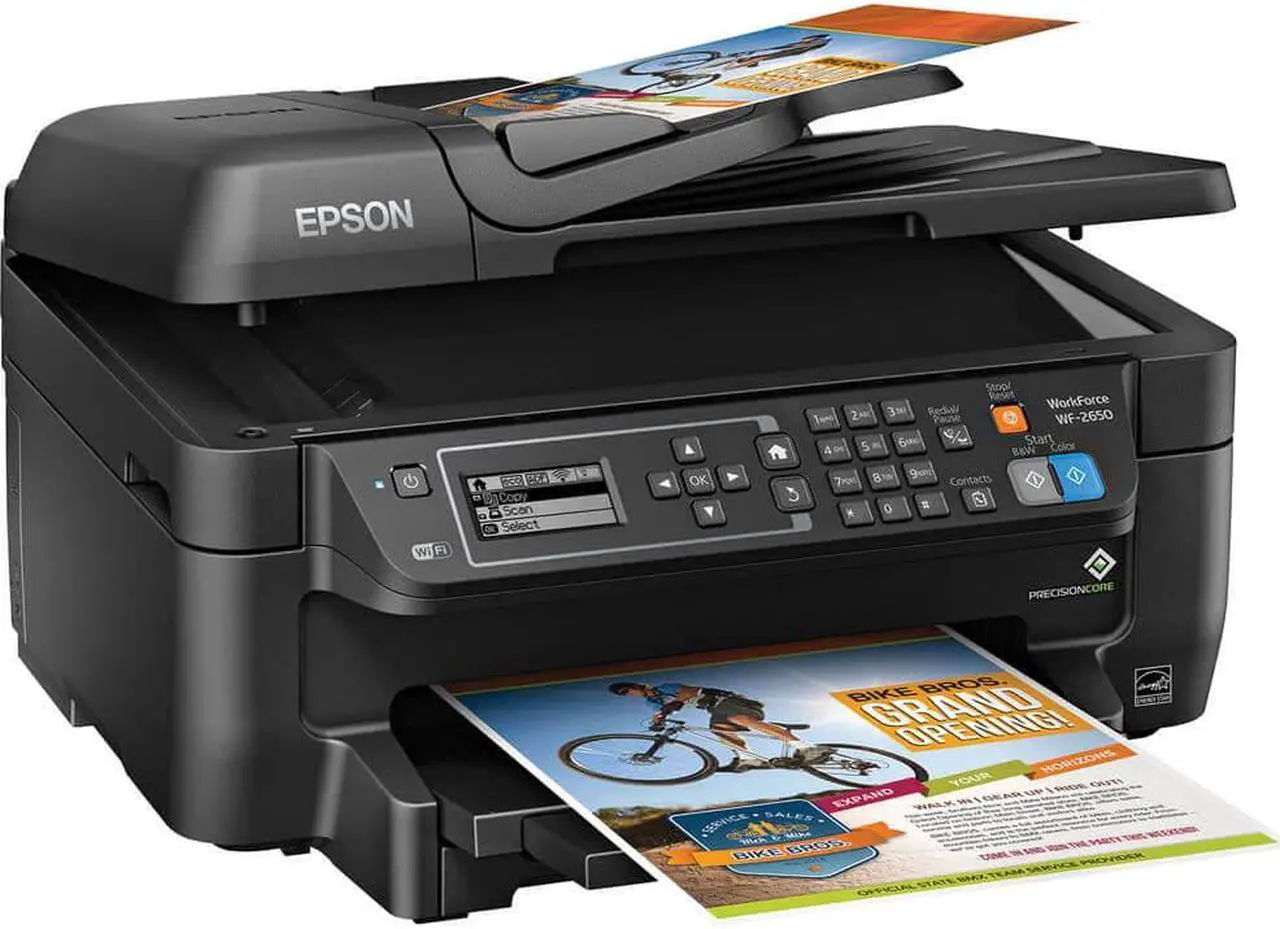 Alt view image 13 of 18 - EPSON WorkForce WF-2650 USB All-in-One Printer