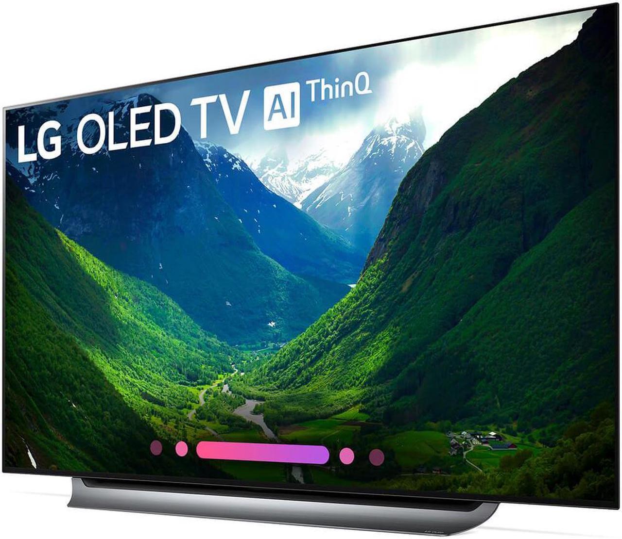 Alt view image 4 of 13 - LG C8 77" 4K HDR Dolby Atmos Smart TV with AI ThinQ OLED77C8PUA (2018)