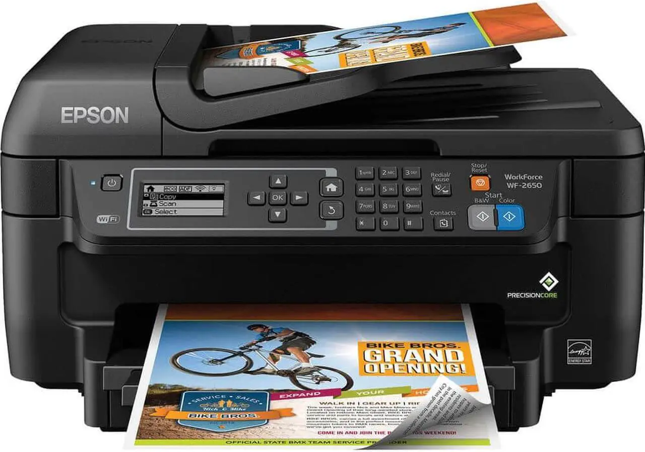 Alt view image 14 of 18 - EPSON WorkForce WF-2650 USB All-in-One Printer