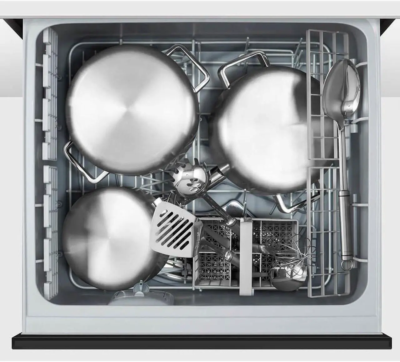 Main image of fisher paykel dd24sax9n 24 inch drawers full console dishwasher with 6 wash cycles, in stainless steel