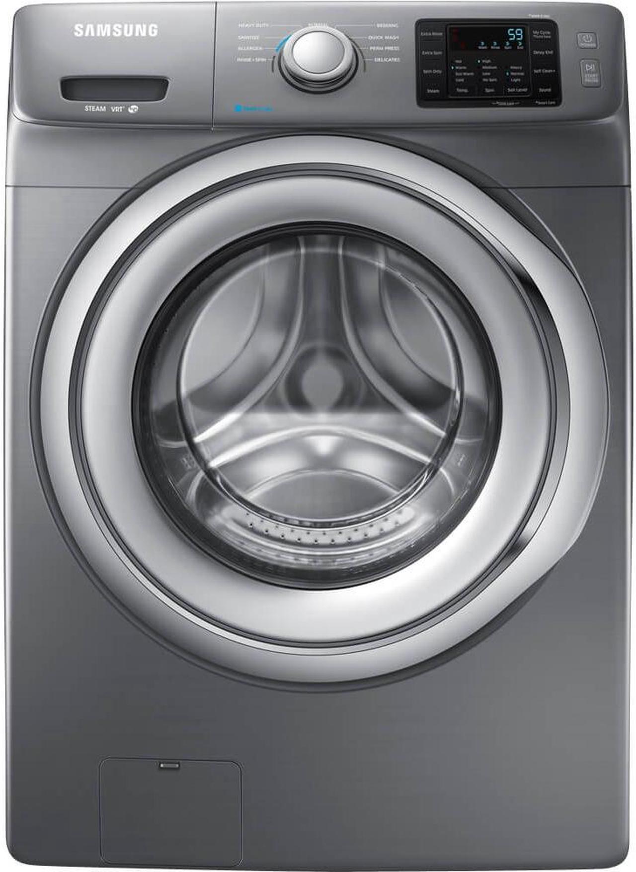 Alt view image 9 of 12 - Samsung  WF42H5200AP:  WF5200  4.2  cu.  ft.  Front  Load  Washer  (Platinum)