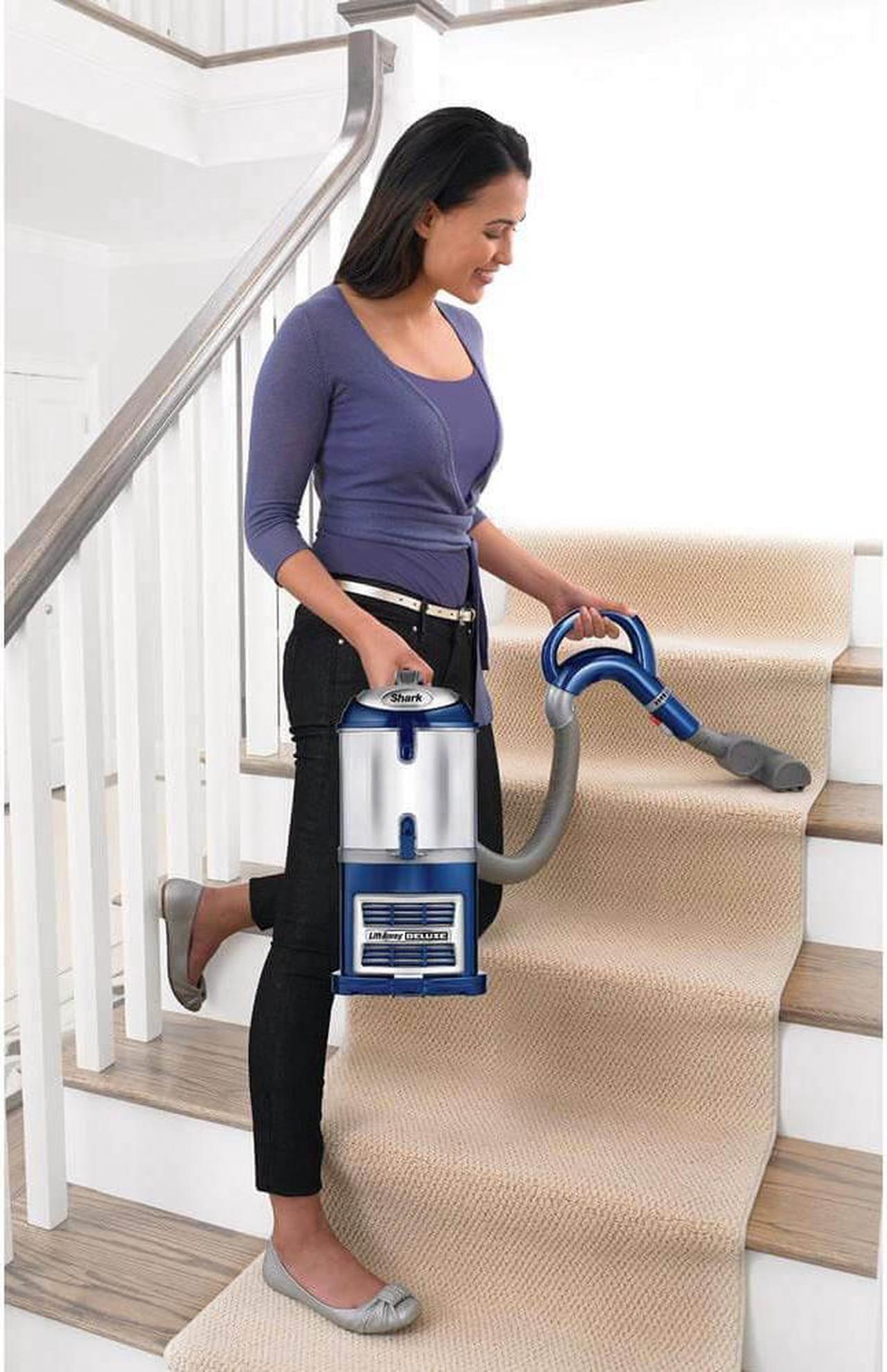 Alt view image 9 of 13 - Shark NV360 Navigator Lift-Away Deluxe Bagless Upright Canister Vacuum