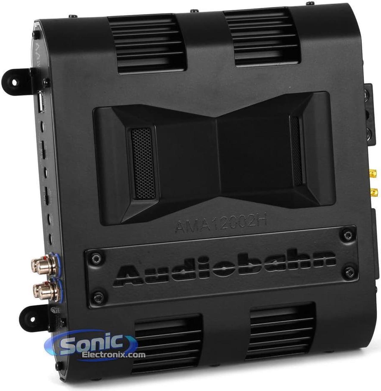 Alt view image 4 of 4 - New Audiobahn Ama12002h 1200W 2 Ch Car Audio Amplifier Amp 2 Channel 1200 Watt
