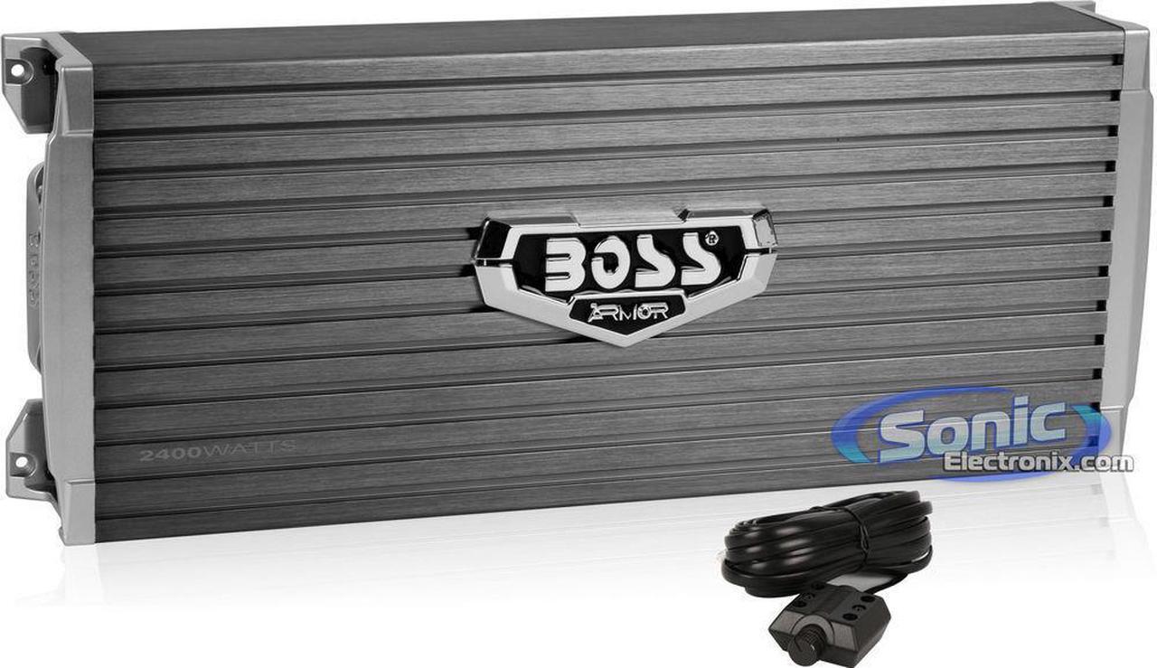 Alt view image 6 of 20 - New Boss Ar2400.4 2400 Watt 4 Channel Car Amplifier Car Audio Car Amp