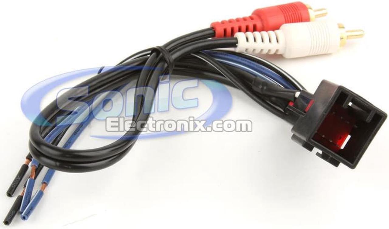 Alt view image 3 of 8 - Metra 70-5702 8-Way Sub Plug with RCA for Select 1998-2005 Ford/Lincoln Vehicles