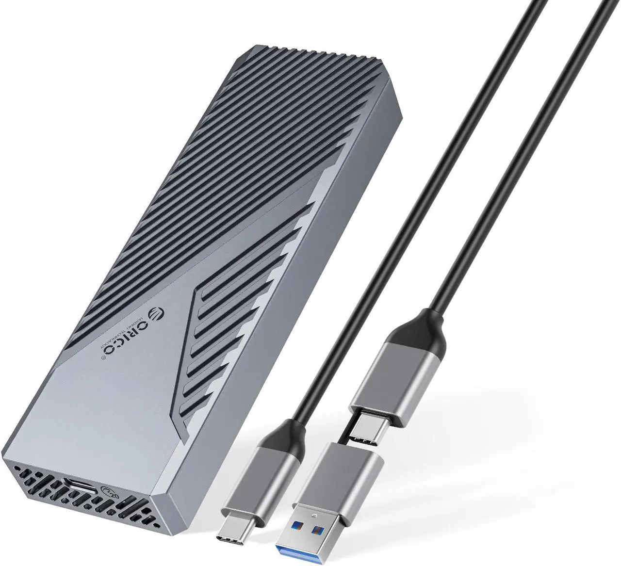 Main image of ORICO Aluminium 40Gbps M.2 NVMe SSD Enclosure with Cooling Fan, External SSD Enclosure M.2 SSD Case, Support 2230 2242 2260 2280(only M Key) Max 8TB, Compatible with Thunderbolt 3/4 USB4/3.2[]CNM2]