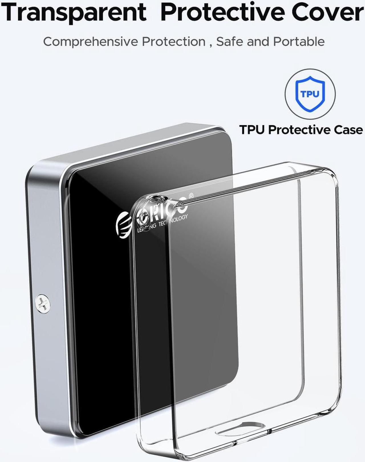 Alt view image 6 of 7 - ORICO M.2 NVMe SSD Enclosure 2230 Magnetic 10Gbps M.2 to USB Type C xternal Adapter for iPhone 15 Pro Max ProRes MacBook