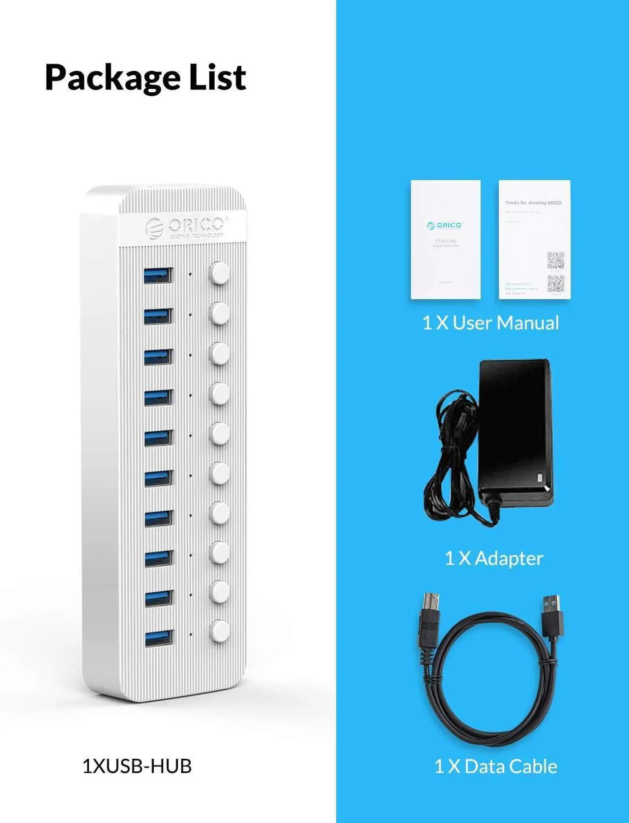 Orico USB Hub - Thumbnail 4