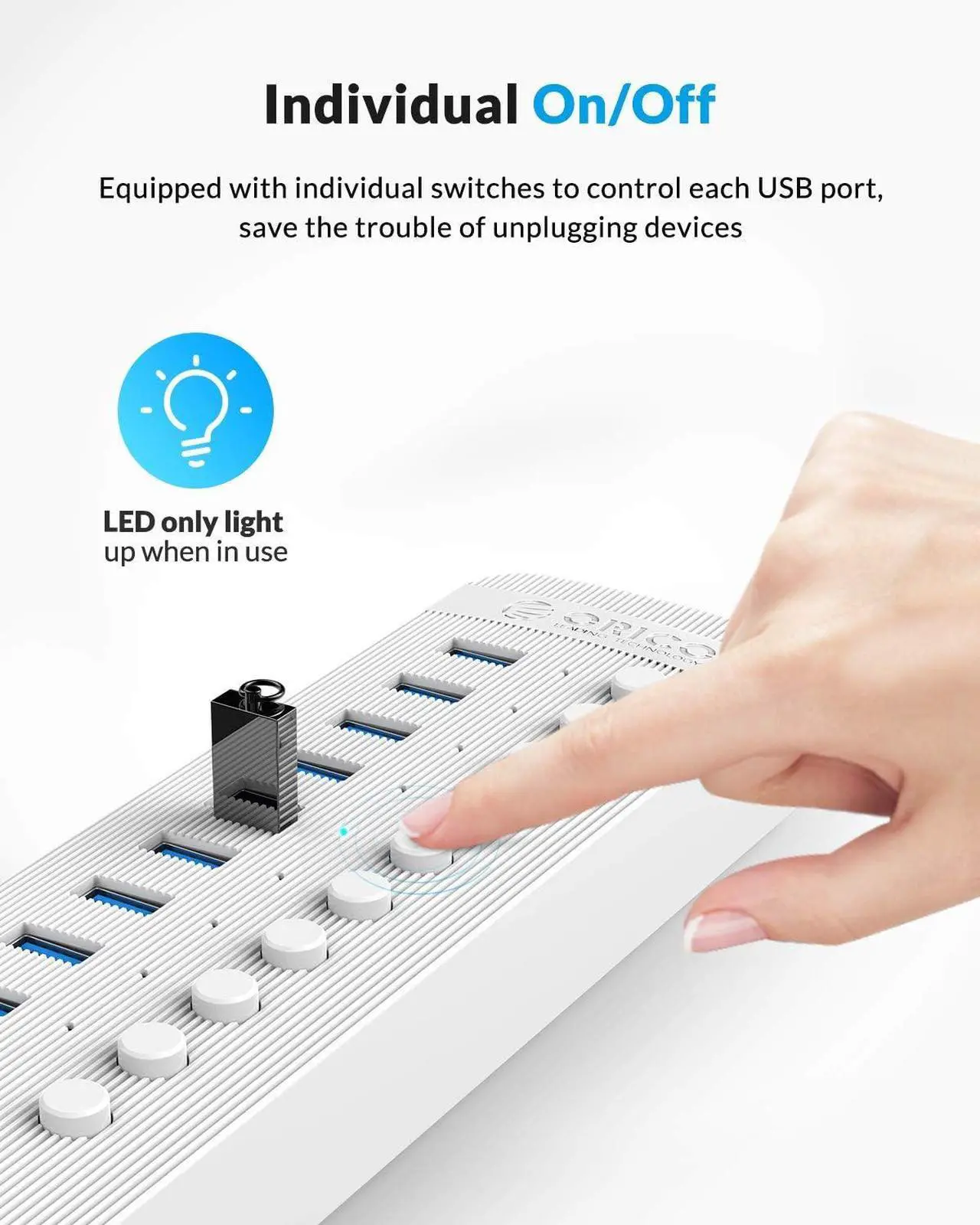Orico USB Hub - Thumbnail 3