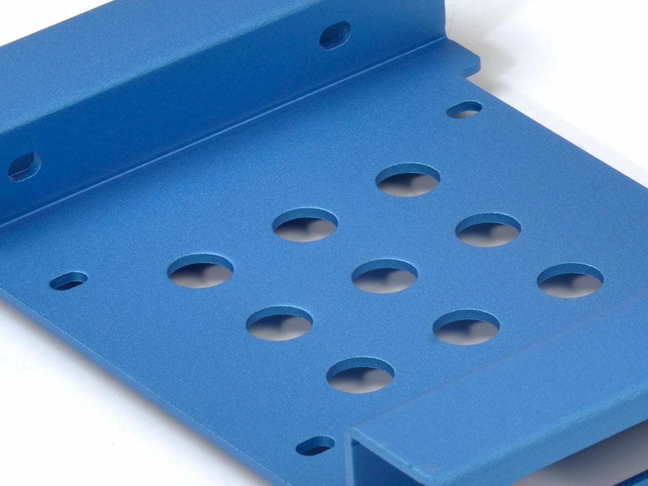 Alt view image 4 of 13 - ORICO AC52535-1S -BL Full Aluminum 5.25 to 3.5 or 5.25 to 2.5 SATA & IDE Hard Drive SSD Mounting Bracket Adapter Kit Bay Converter