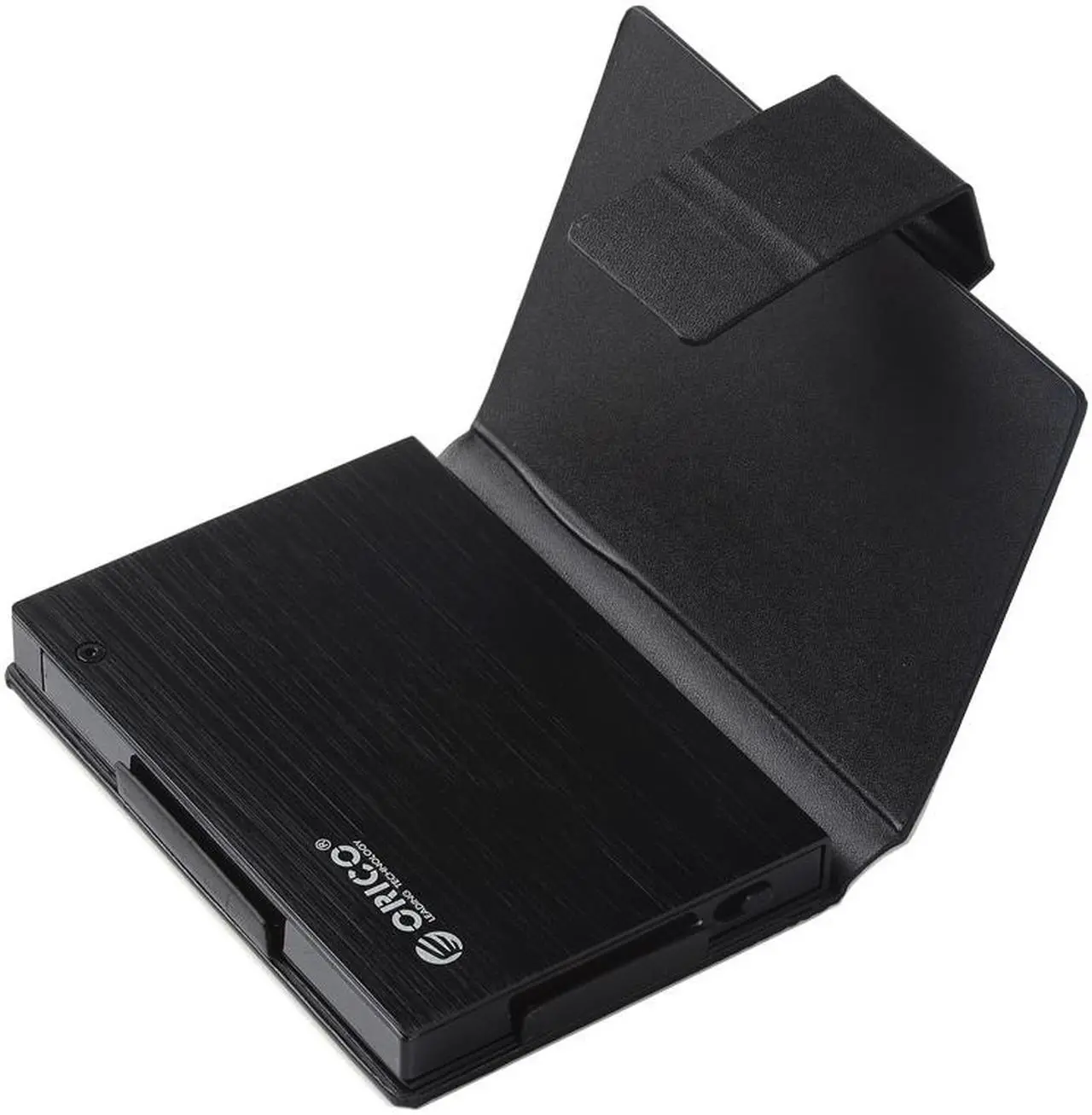 Main image of ORICO 25AU3-BK External USB 3.0 to 2.5-Inch SATA Aluminum Hard Drive Enclosure Case With Exclusive Sleeve - Black