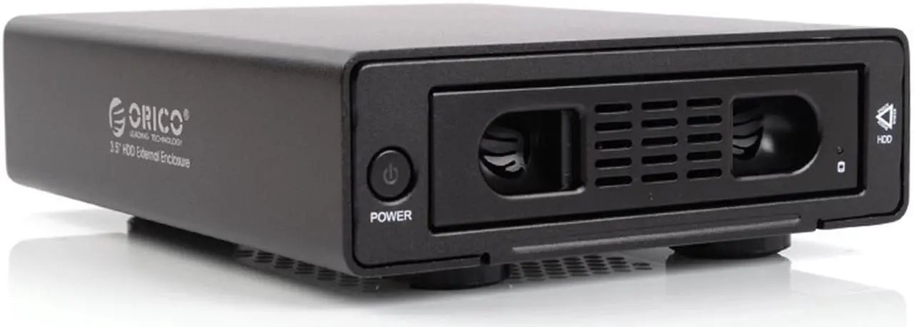 Main image of ORICO 3519SUS3-BK Aluminum Alloy HDD External Enclosure with E-SATA and USB3.0 Interface
