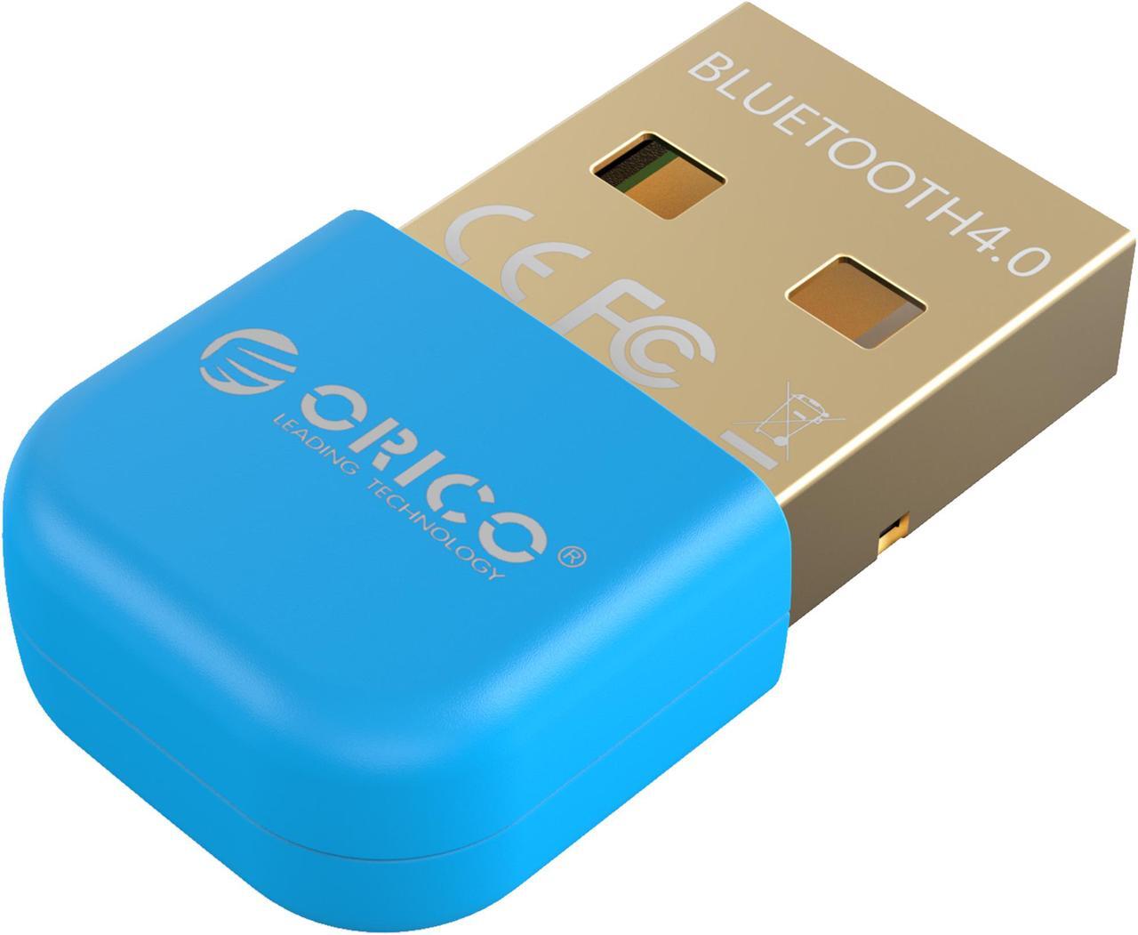 Main image of ORICO Mini USB Bluetooth 4.0 Micro Adapter Dongle Transmitter Receiver for PC - Blue