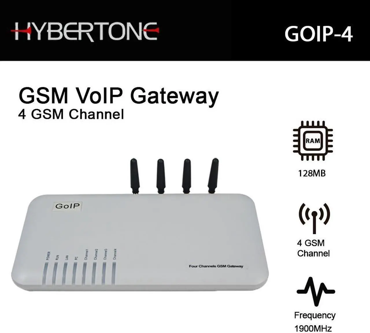 Alt view image 7 of 7 - GoIP-4 4 SIM VoIP GSM Gateway IMEI change Bulk SMS For Asterisk PBX SIP Server,GoIP ATA GoIP SIP Gateway,GSM Phone System Appliance