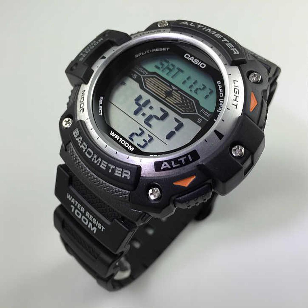 Alt view image 6 of 10 - CASIO SGW300H-1AV Twin Sensor Watch