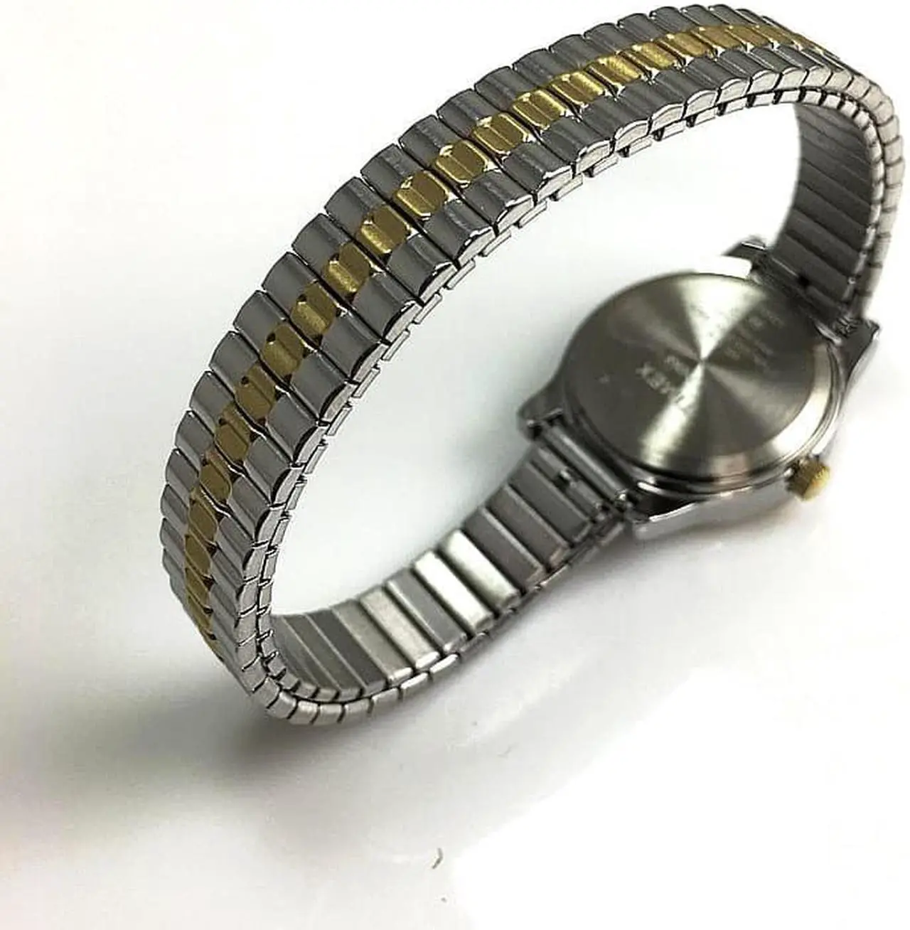 Alt view image 6 of 9 - Women's Timex Essex Avenue Two Tone Expansion Band Watch T2N068 T2N0689J