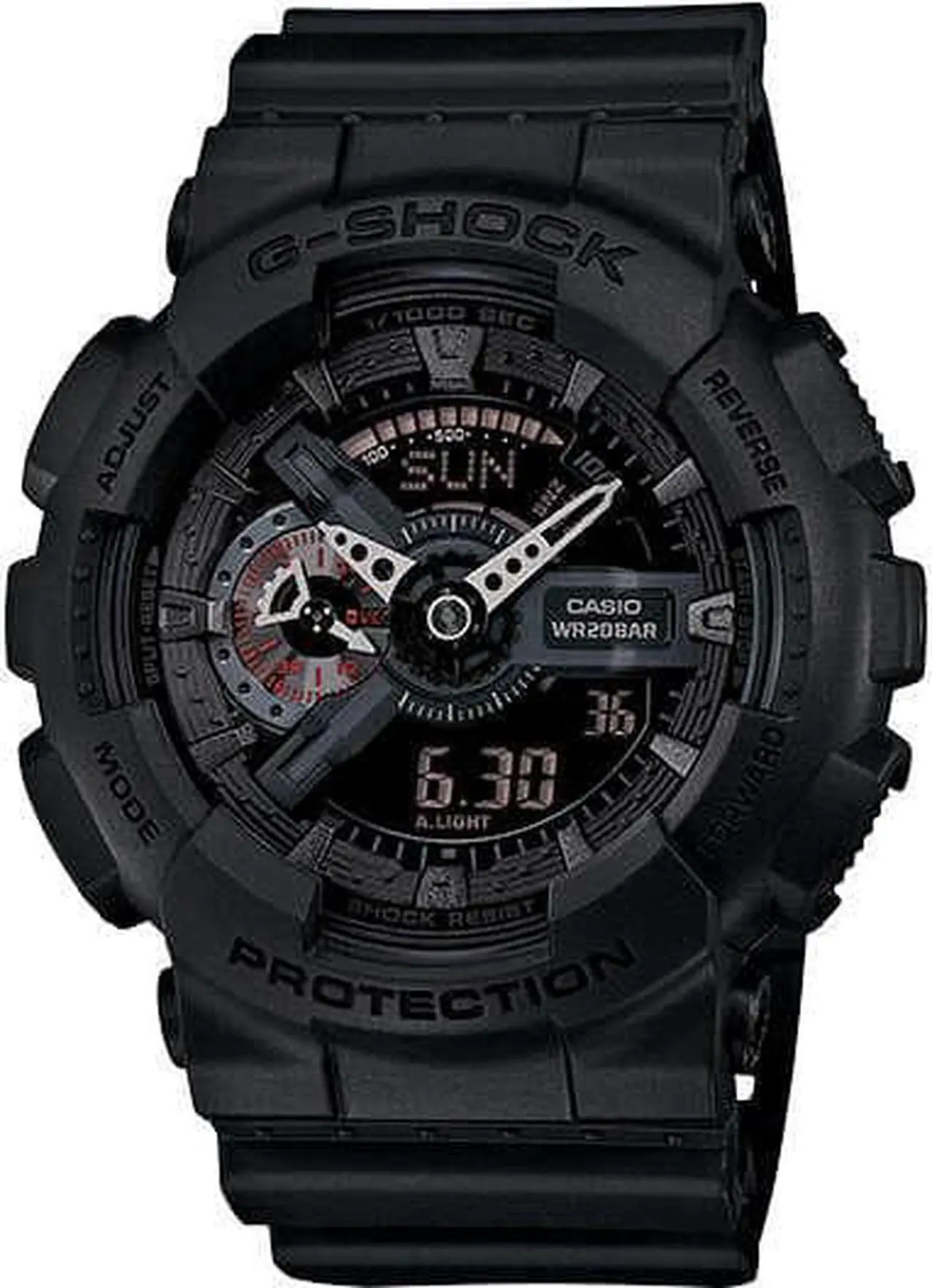 Black Casio G-Shock Ana-Digi Military Style Watch GA110MB-1A