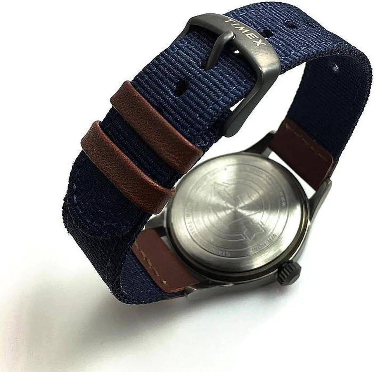 Alt view image 4 of 7 - Men's Timex Expedition Scout 20mm Leather Band Watch TW4B14100 TW4B141009J