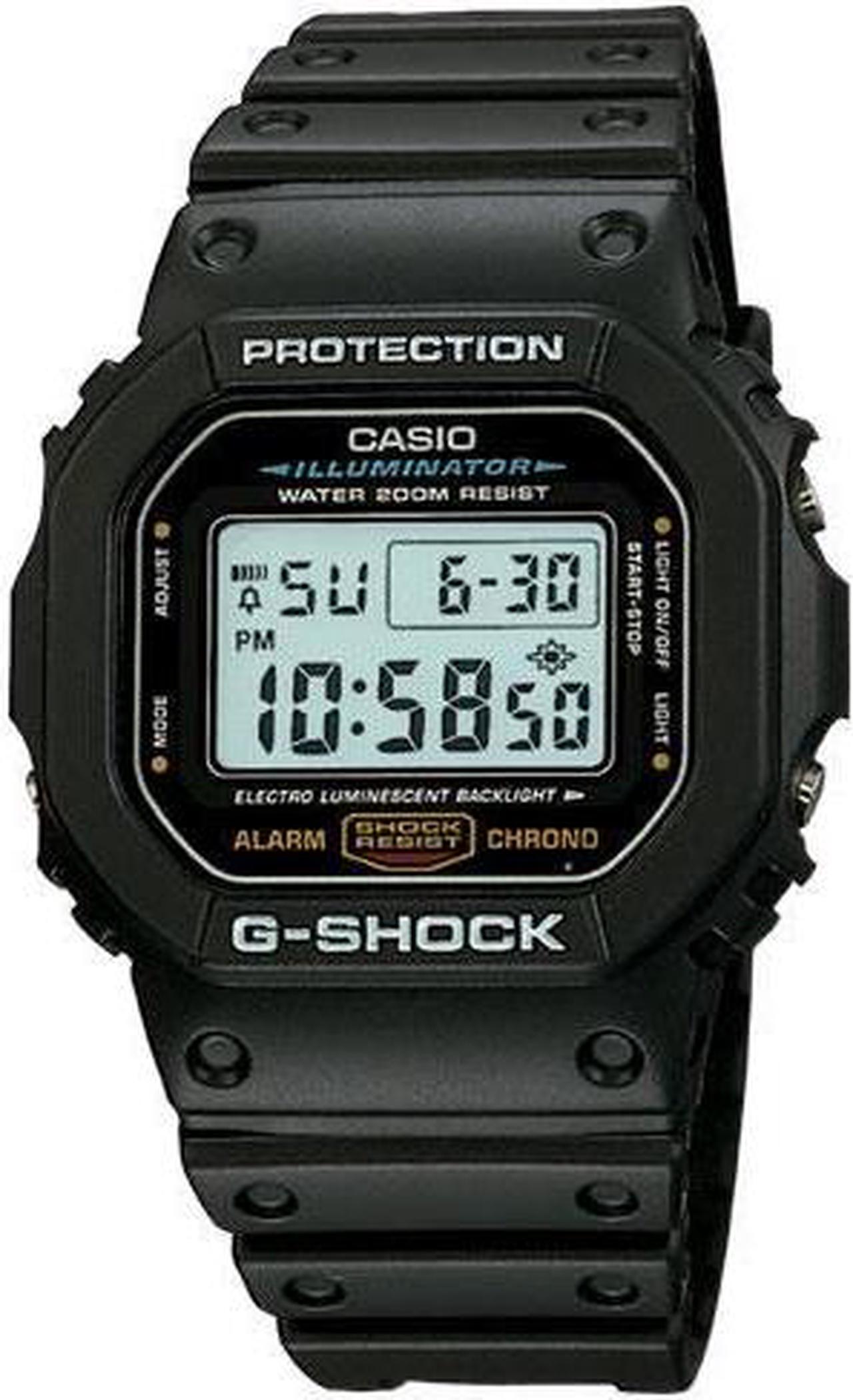 Alt view image 6 of 9 - Casio G-Shock Watch DW5600E-1V