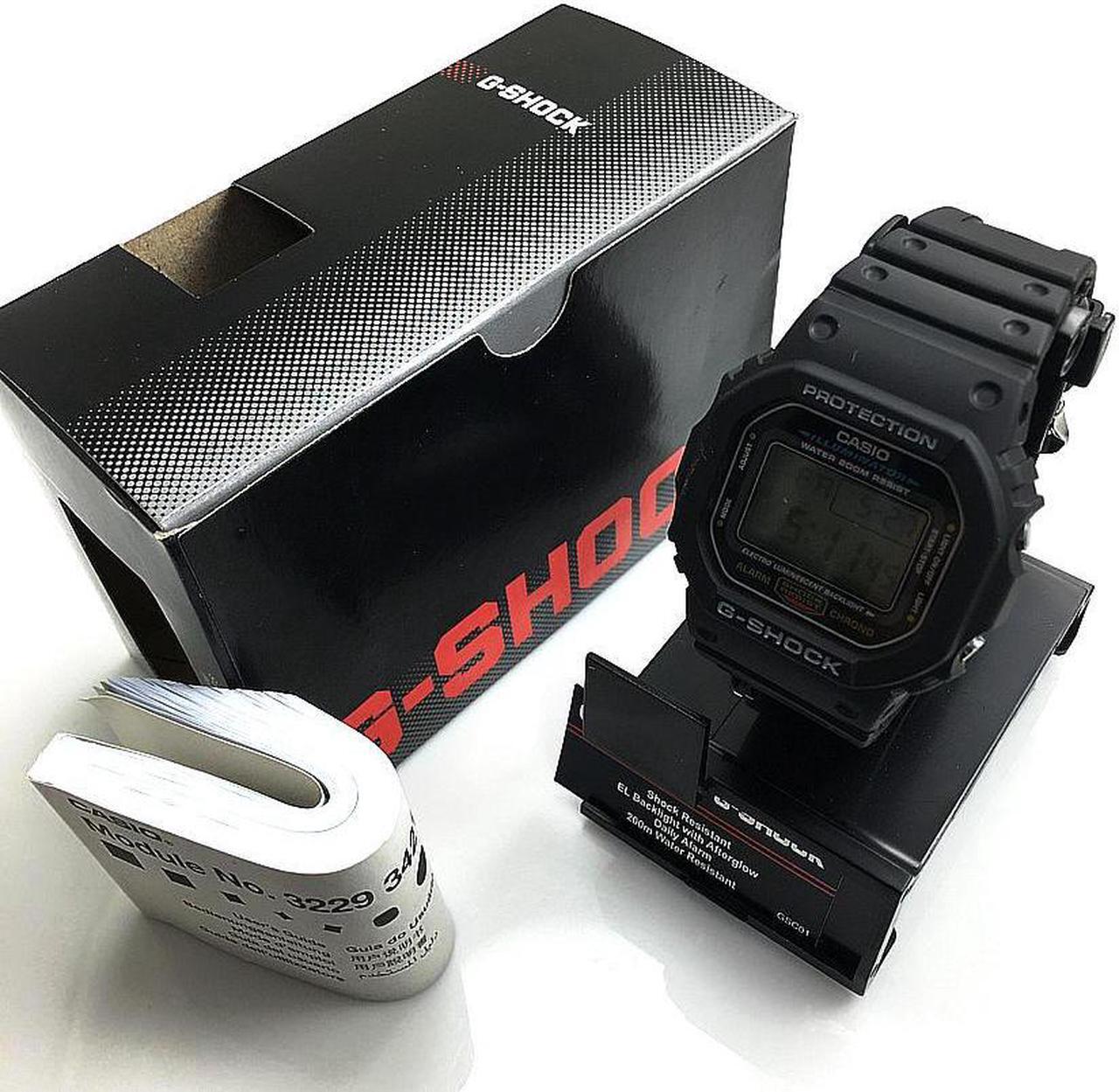 Alt view image 9 of 9 - Casio G-Shock Watch DW5600E-1V