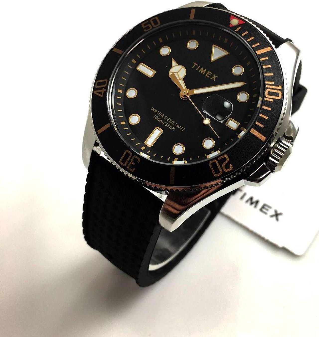Alt view image 2 of 4 - Men's Timex Harborside Coast Quartz Black Watch TW2V27200