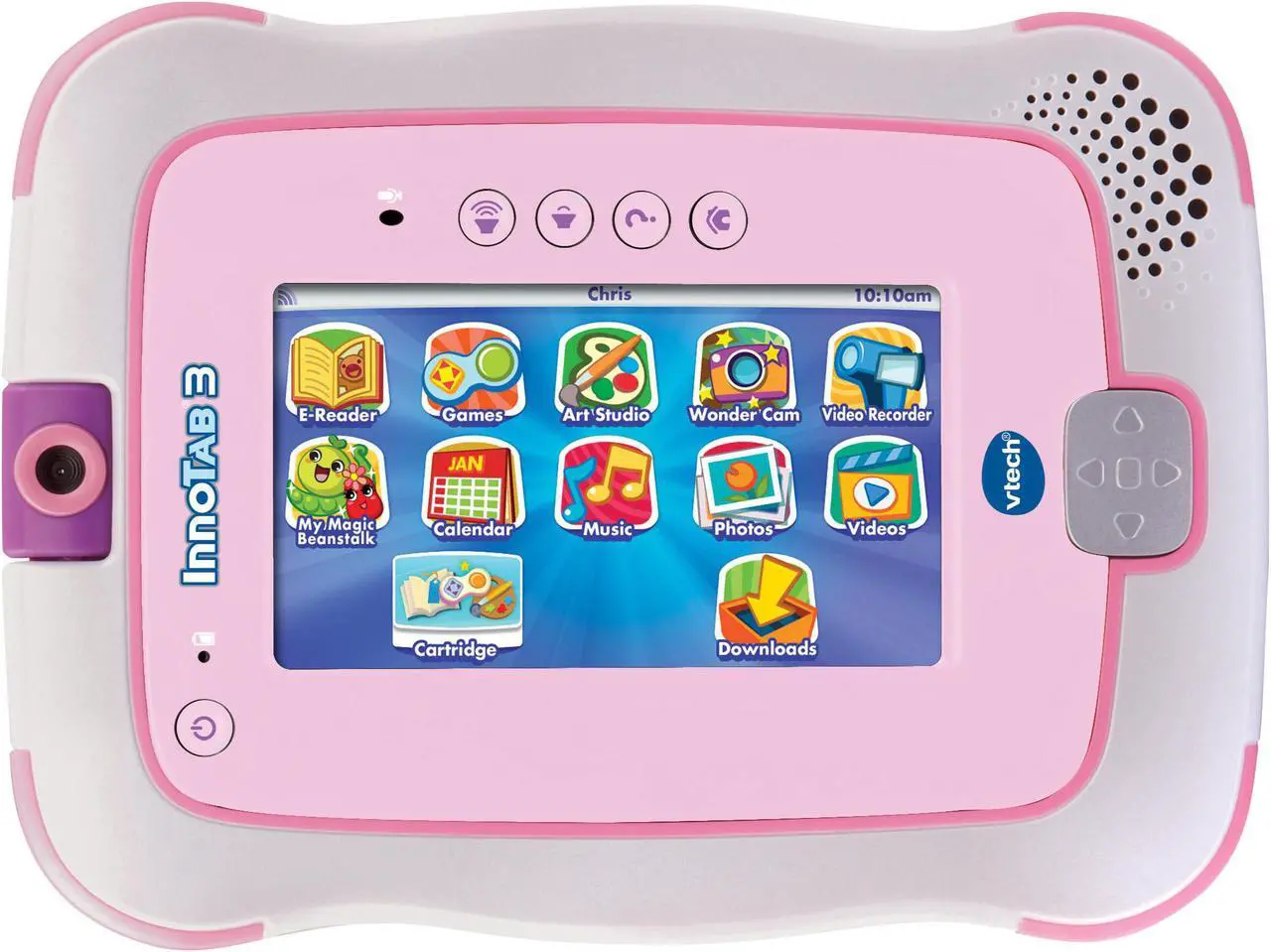 Alt view image 2 of 9 - Vtech InnoTab 3 The Learning App Tablet - Pink