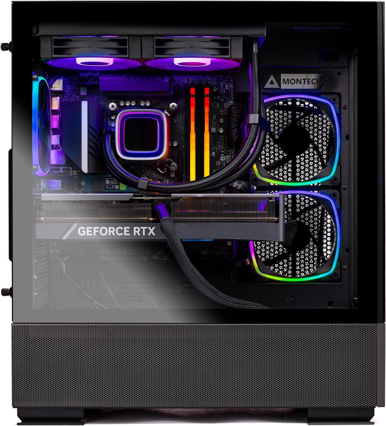 Alt view image 8 of 8 - Skytech Azure 2 Gaming PC Desktop AMD Ryzen 5 7600X 4.7 GHz, NVIDIA RTX 4070 Ti, 1TB NVME SSD, 32GB DDR5 RAM RGB, 850W GOLD PSU, 240mm AIO, 11AC Wi-Fi, Windows 11 Home 64-bit