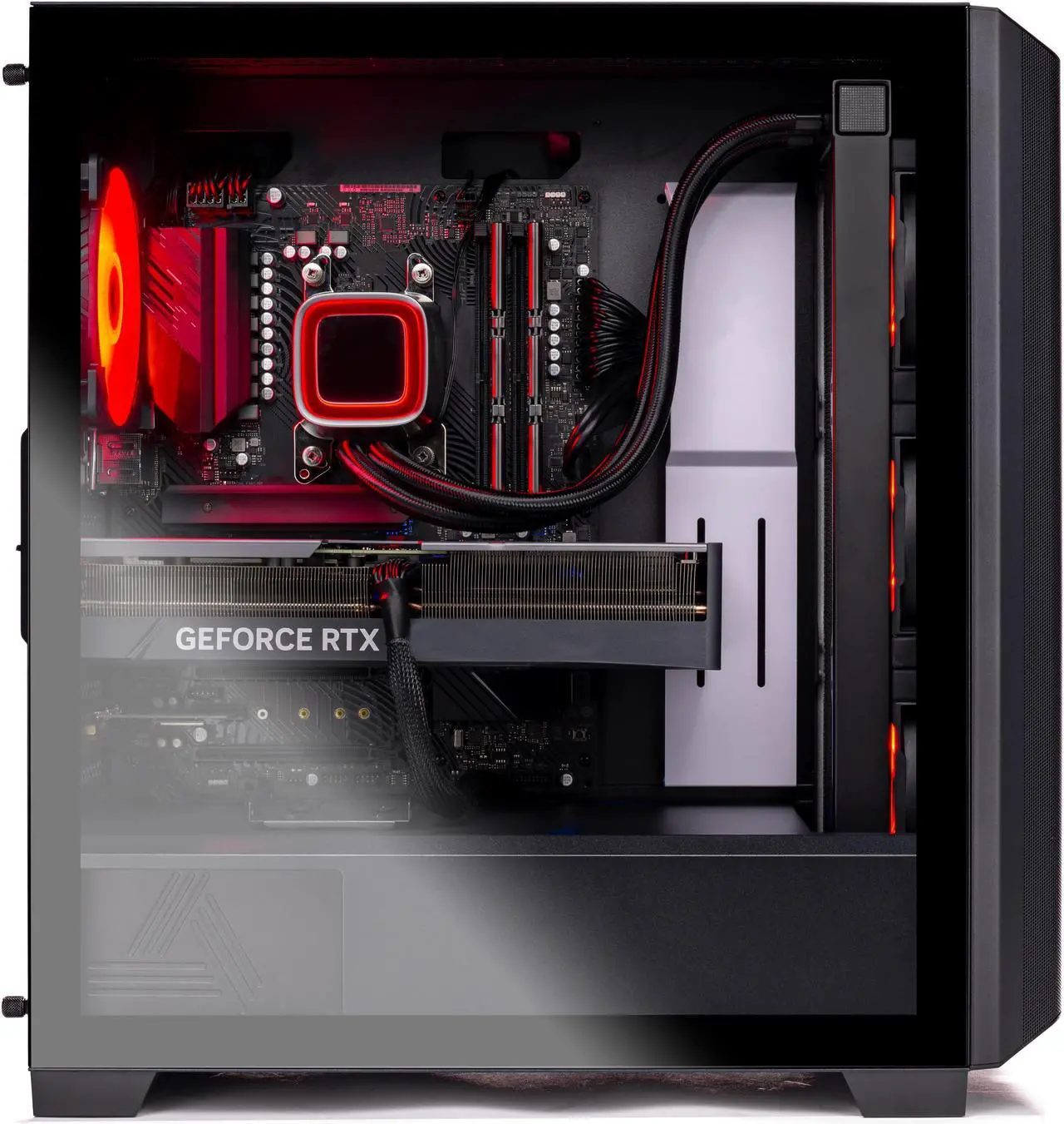 Alt view image 5 of 5 - Skytech Siege Gaming PC Desktop AMD Ryzen 7 7700X 4.5 GHz, NVIDIA RTX 4070, 1TB NVME SSD, 32GB DDR5 RAM RGB, 750W GOLD PSU, 360mm AIO, 11AC Wi-Fi, Windows 11 Home 64-bit