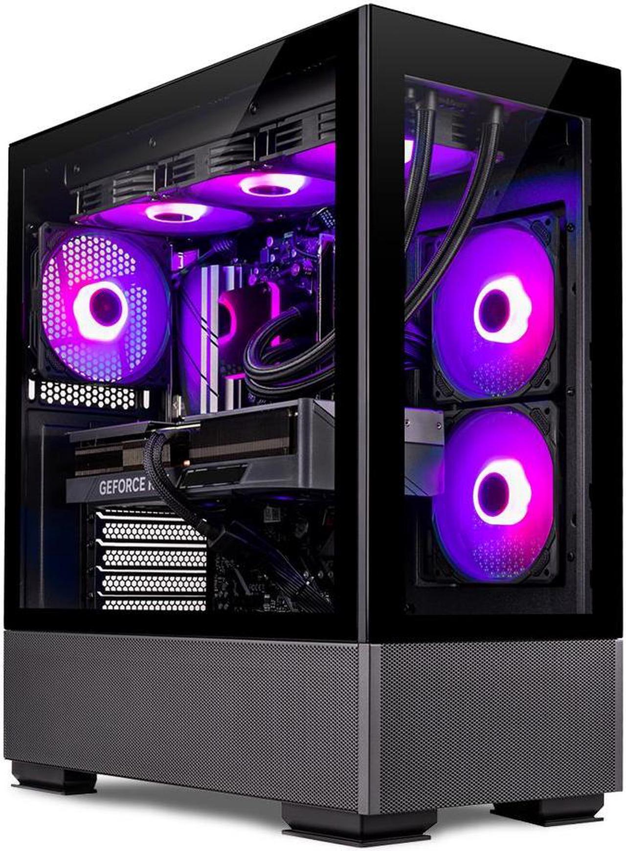 Main image of Skytech Azure 2 Gaming PC Desktop INTEL Core i9 13900K 3.0 GHz, NVIDIA RTX 4080, 2TB NVME Gen4 SSD, 32GB DDR5 RAM RGB, 1000W GOLD PCIE 5.0 PSU, 360mm AIO, 11AC Wi-Fi, Windows 11 Home 64-bit