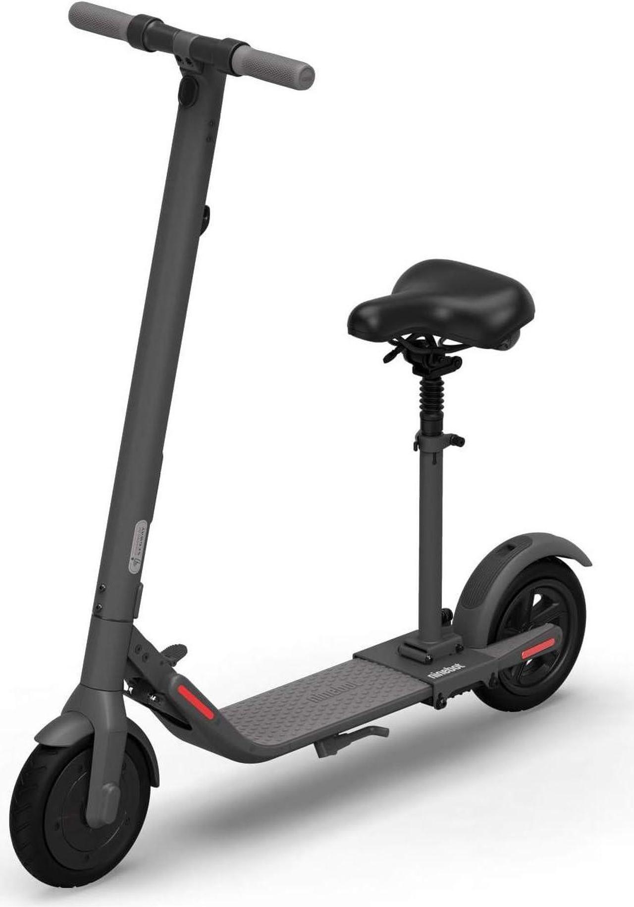 Alt view image 2 of 7 - Segway Ninebot E22+Seat Foldable Electric Scooter