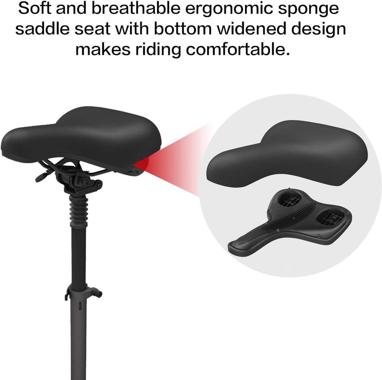 Alt view image 7 of 7 - Segway Ninebot E22+Seat Foldable Electric Scooter