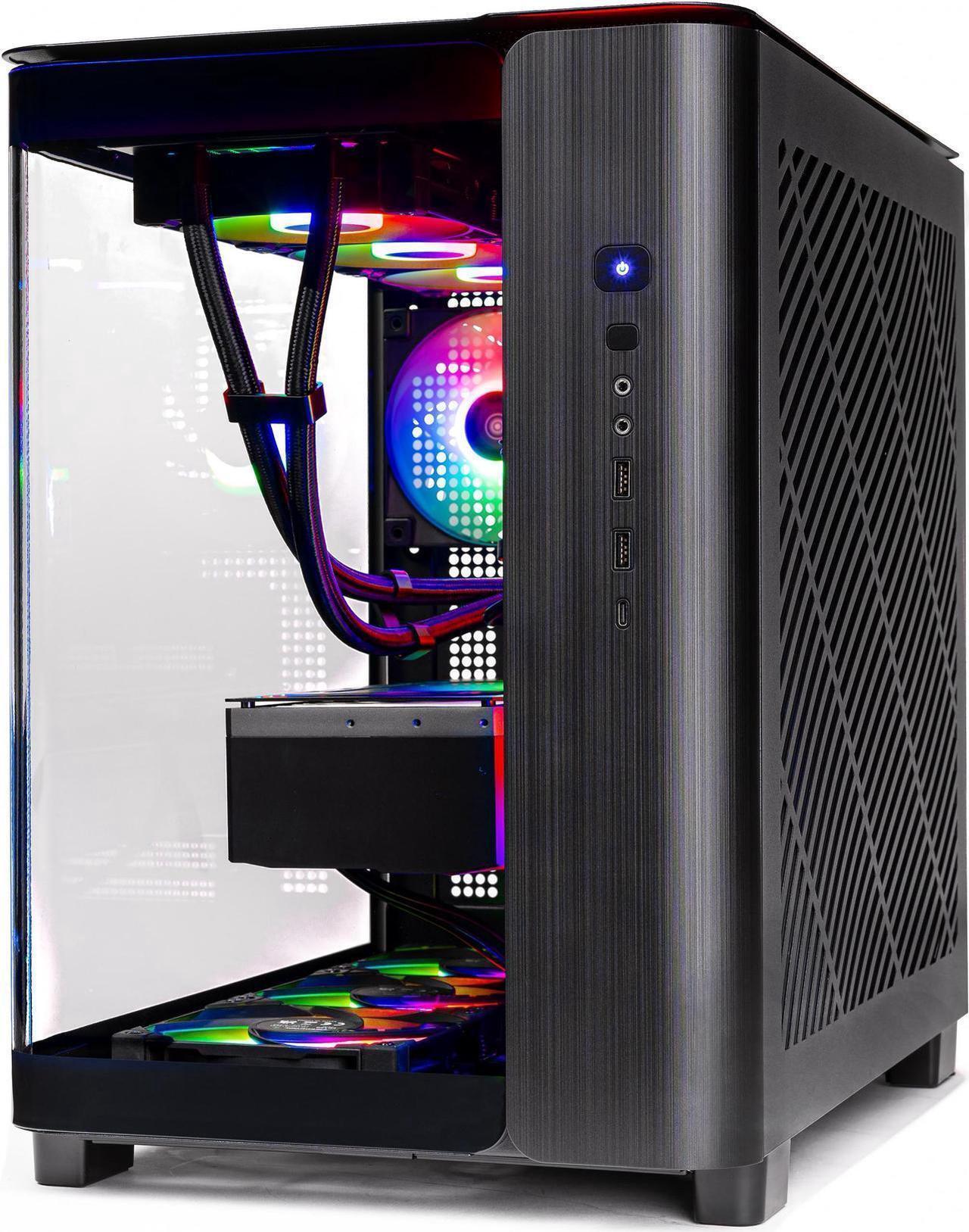 Alt view image 6 of 7 - Skytech King 95 Gaming PC Desktop, AMD Ryzen 7 9800X3D 4.7GHz,Best Gaming CPU, NVIDIA RTX 4070 Super 12GB GDDR6X, 1TB Gen4 SSD, 32GB DDR5 RAM 6000, 850W GOLD PSU, 360mm ARGB AIO , Wi-Fi, Win 11 Home