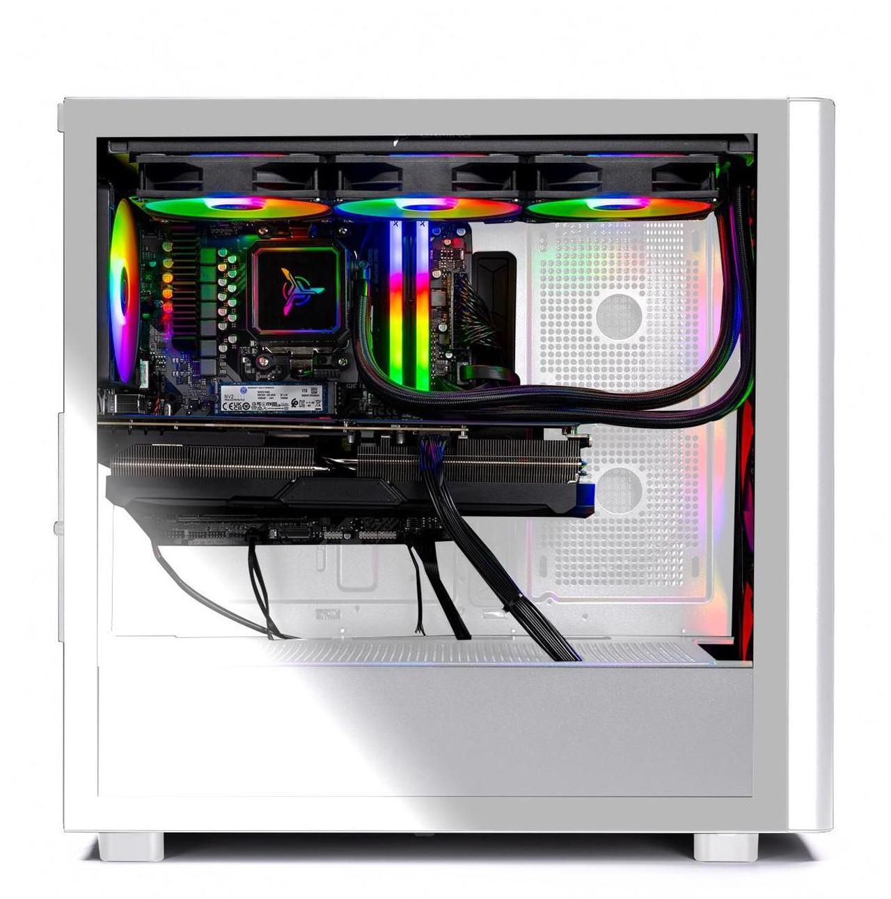 Alt view image 6 of 8 - Skytech Chronos Gaming PC Desktop, Ryzen 7 9800X3D 4.7 GHz (5.2 GHz Turbo), X670 Motherboard, NVIDIA RTX 5080 16GB GDDR7, 2TB SSD, 32GB DDR5 6000 RGB, 850W GOLD ATX 3.0, 360mm AIO , Wi-Fi, Win 11 Home