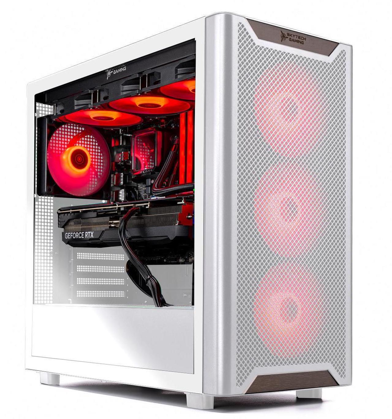Alt view image 5 of 8 - Skytech Chronos Gaming PC Desktop, Ryzen 7 9800X3D 4.7 GHz (5.2 GHz Turbo), X670 Motherboard, NVIDIA RTX 5080 16GB GDDR7, 2TB SSD, 32GB DDR5 6000 RGB, 850W GOLD ATX 3.0, 360mm AIO , Wi-Fi, Win 11 Home