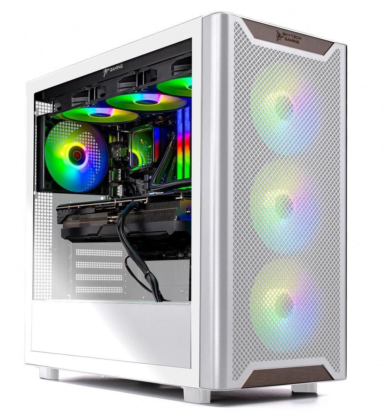 Alt view image 3 of 8 - Skytech Chronos Gaming PC Desktop, Ryzen 7 9800X3D 4.7 GHz (5.2 GHz Turbo), X670 Motherboard, NVIDIA RTX 5080 16GB GDDR7, 2TB SSD, 32GB DDR5 6000 RGB, 850W GOLD ATX 3.0, 360mm AIO , Wi-Fi, Win 11 Home