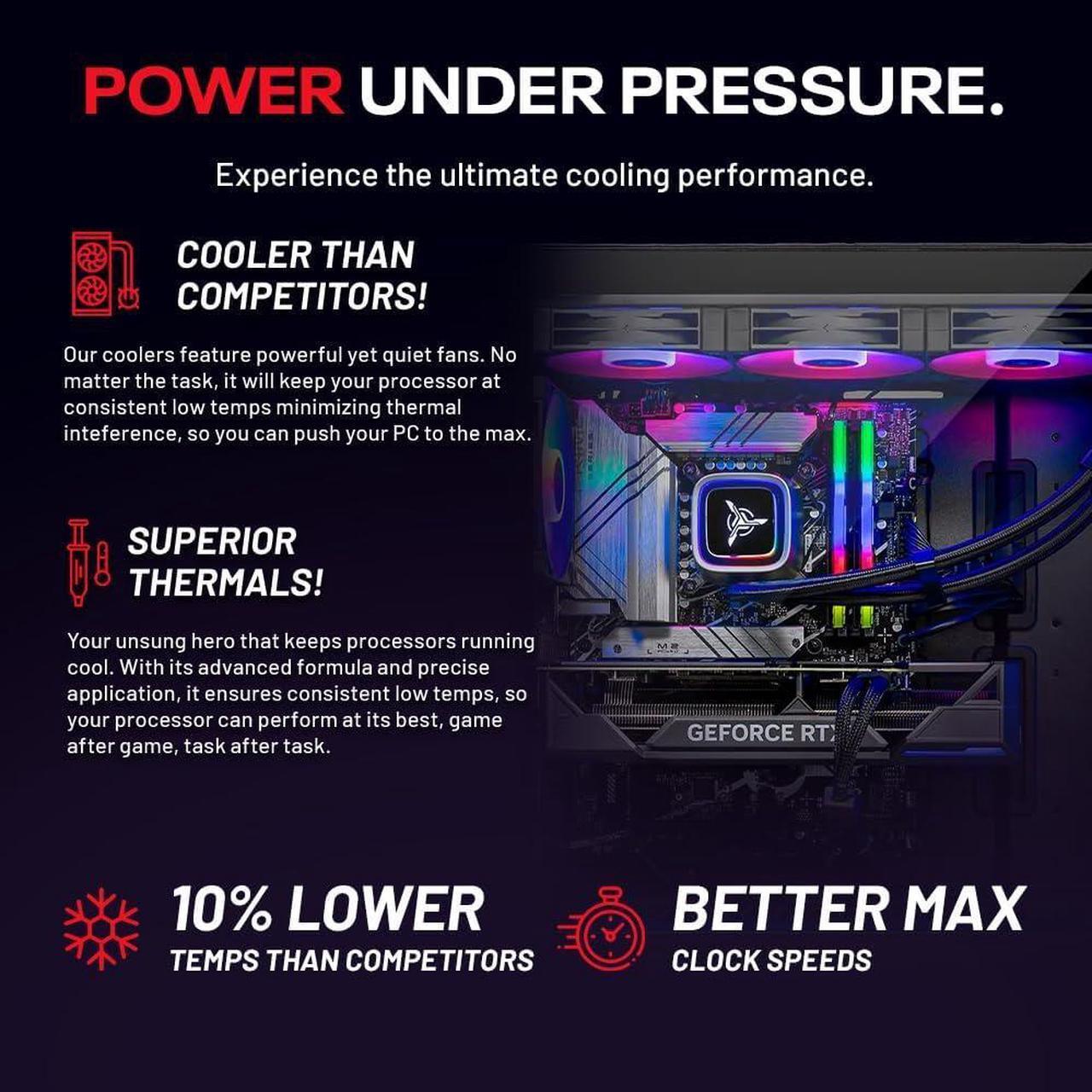 Alt view image 5 of 8 - Skytech Legacy Gaming PC Desktop, Ryzen 7 9800X3D 4.7 GHz (5.2 GHz Turbo), X670 Motherboard,NVIDIA RTX 5080 16GB GDDR7, 1TB Gen4 SSD, 32GB DDR5 6000, 1000W GOLD ATX 3.0, 360mm AIO , Wi-Fi, Win 11 Home