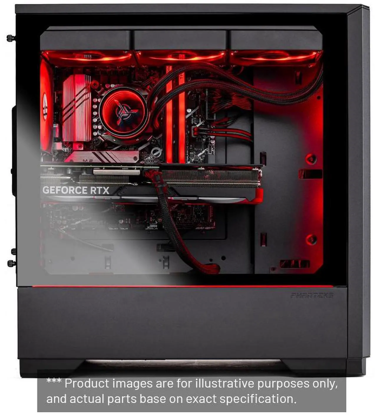 Alt view image 5 of 7 - Skytech EclipseLite Gaming PC Desktop, Ryzen 7 9700X 3.8 GHz (5.5GHz Turbo), X670 Motherboard,NVIDIA RTX 5080 16GB GDDR7, 1TB Gen4 SSD, 32GB DDR5 6000, 850W GOLD ATX 3.0 PSU, 360mm AIO , Wi-Fi, Win 11