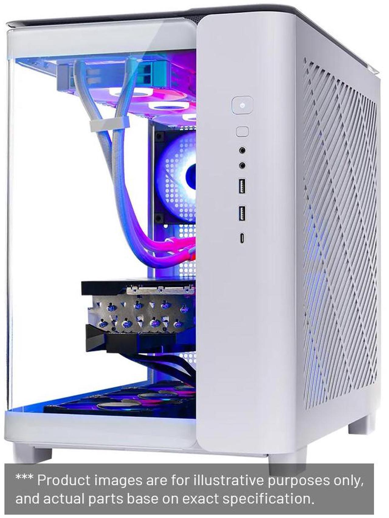 Alt view image 6 of 7 - Skytech King 95 Gaming PC Desktop, Ryzen 7 7800X3D 4.2 GHz (5GHz Turbo), NVIDIA RTX 5070 Ti 16GB GDDR7, 1TB Gen4 SSD, 32GB DDR5 6000, 850W GOLD ATX 3.0 PSU, 360mm  AIO , Wi-Fi, Win 11 Home