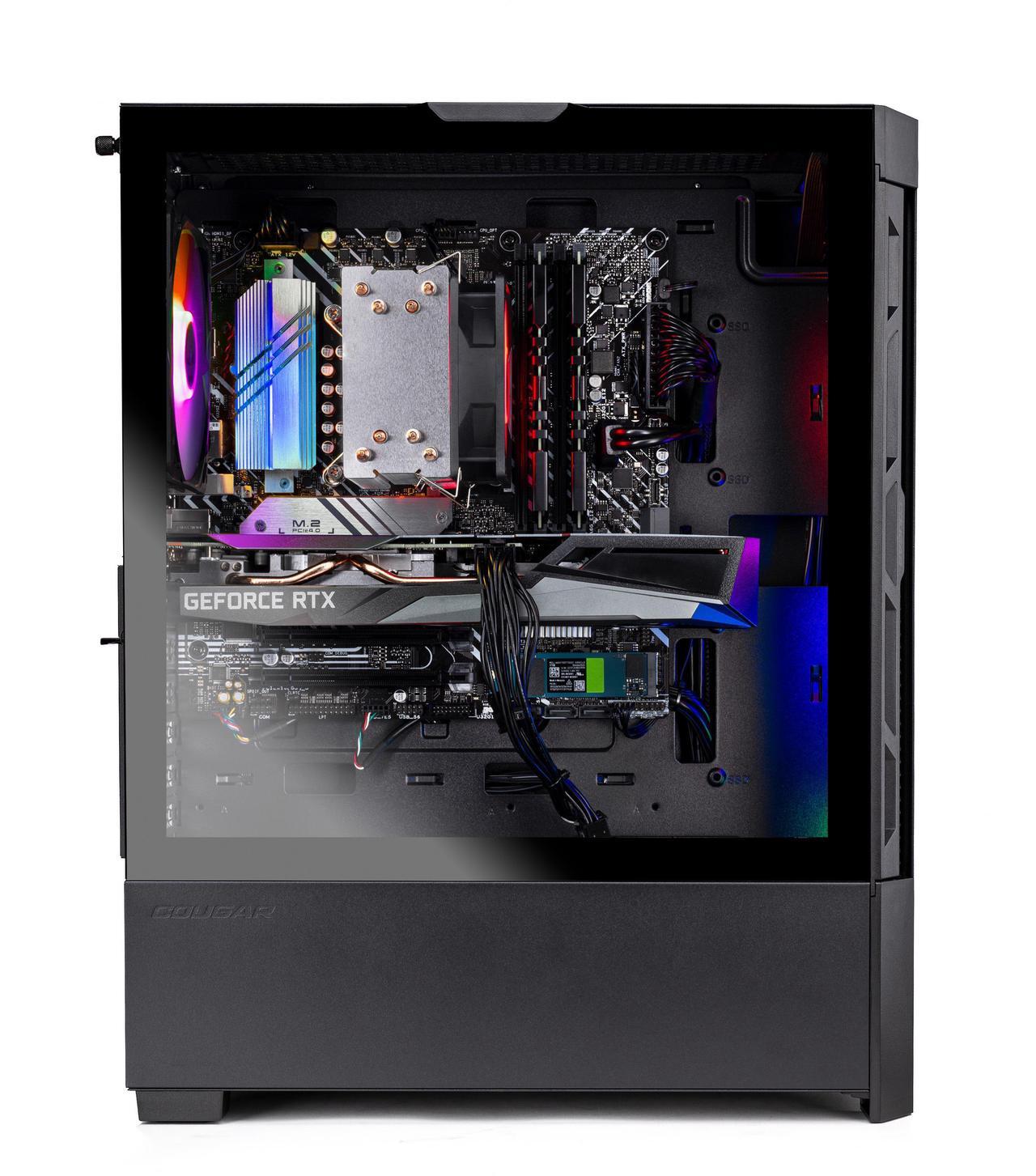 Alt view image 2 of 7 - Skytech Blaze4 Mini Gaming PC Desktop, Ryzen 7 7700 3.8 GHz (5.3GHz Turbo), NVIDIA RTX 5060 Ti 16GB, 1TB Gen4 NVMe SSD, 32GB DDR5 RAM 5200 RGB, 650W GOLD PSU, Wi-Fi, Win 11