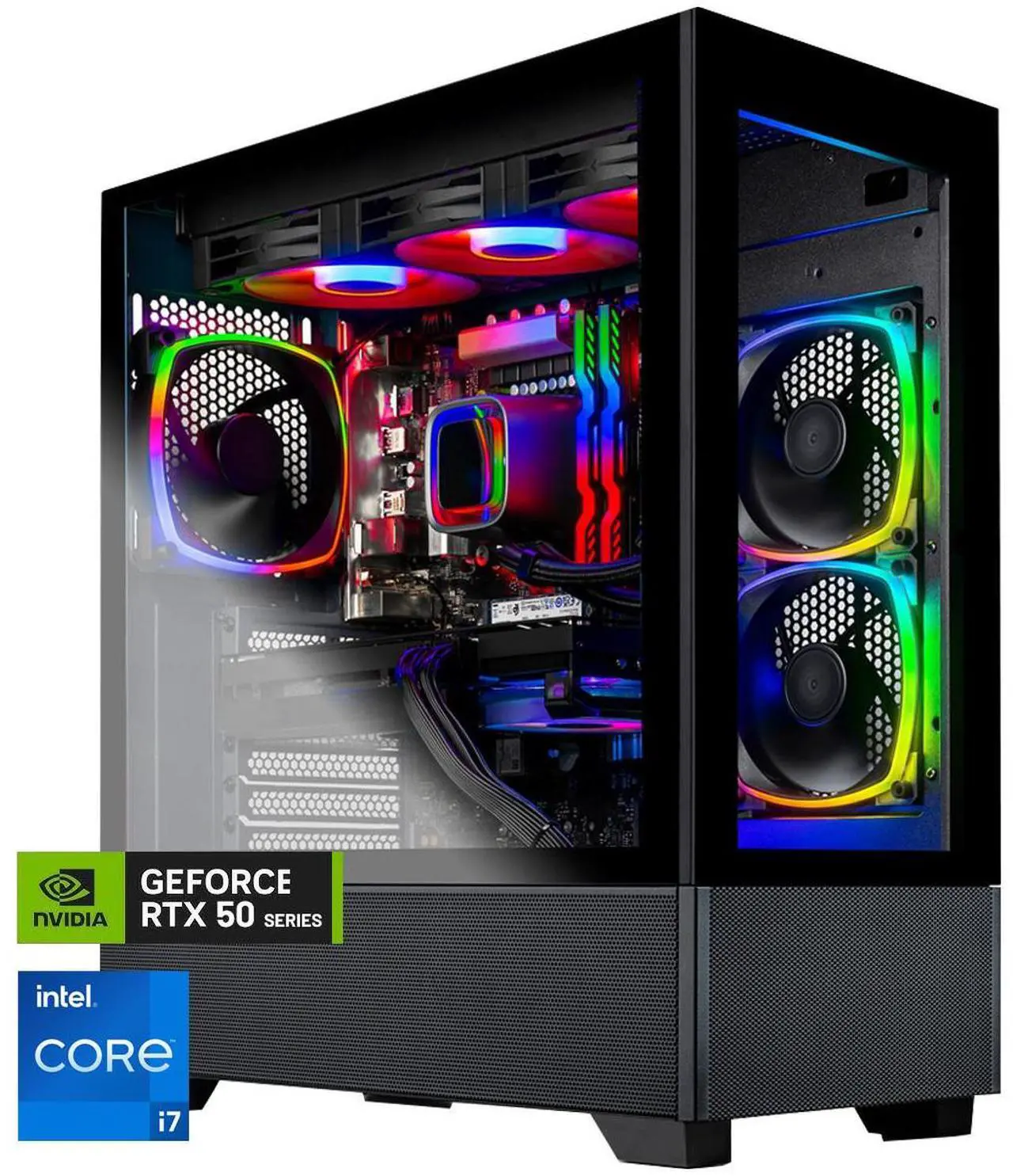 Skytech Azure Gaming PC Desktop, Intel i…