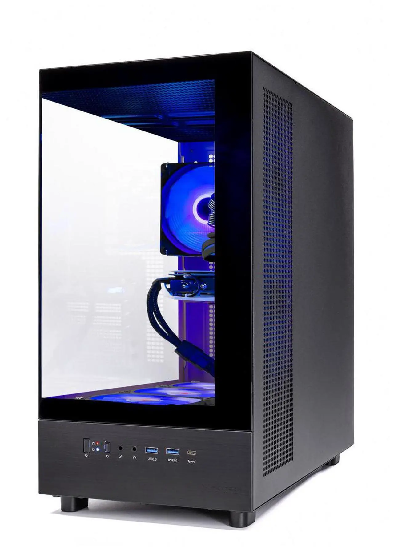 Alt view image 8 of 8 - Skytech Azure Gaming PC Desktop, Intel i5 14400F 2.5 GHz (4.7GHz Turbo), NVIDIA RTX 5060 8GB, 1TB NVMe SSD, 32GB DDR5 RAM 5200 RGB, 650W GOLD PSU, Wi-Fi, Win 11